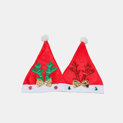 2 Piece Antler Christmas Hat with pompom